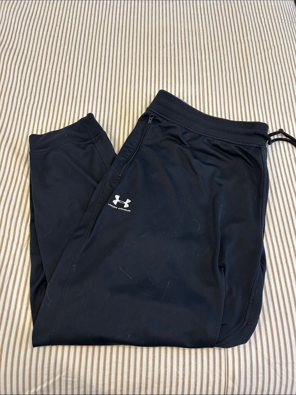 Under Armour Black Performance Track Pants